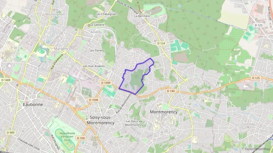 Appartement 66 m² quatre pièces à vendre à Soisy-sous-Montmorency