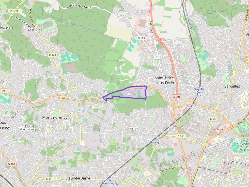 Appartement 59 m² trois pièces à vendre à Saint-Brice-sous-Forêt