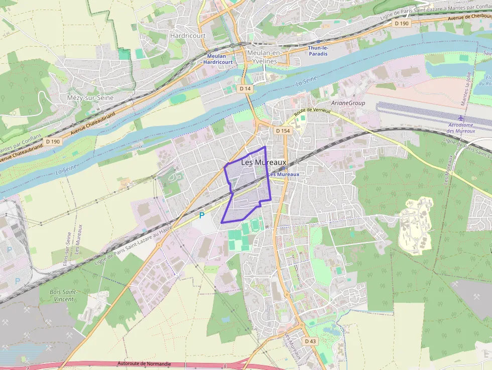 Appartement 61 m² trois pièces à vendre à Les Mureaux