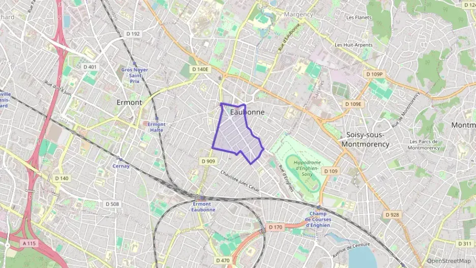 Appartement 53 m² deux pieces à vendre à Eaubonne