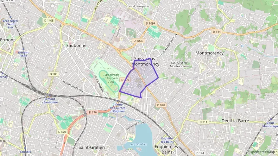 Appartement 51 m² trois pièces à vendre à Soisy-sous-Montmorency