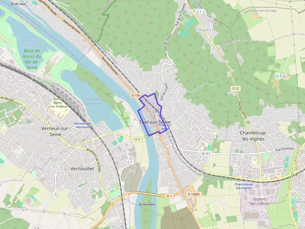 Appartement 95 m² quatre pièces à vendre à Triel-sur-Seine