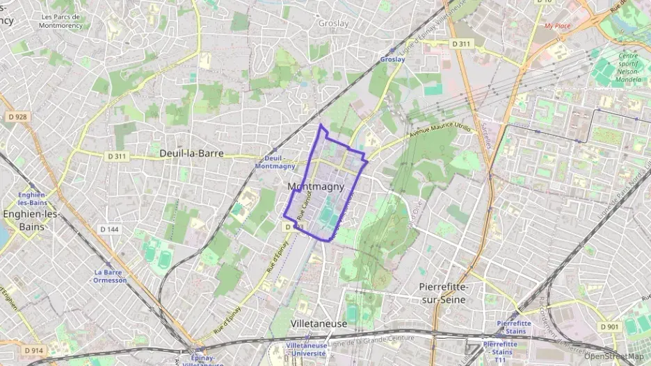 Appartement 81 m² quatre pièces à vendre à Montmagny Appartement 81 m² quatre pièces à vendre à Montmagny