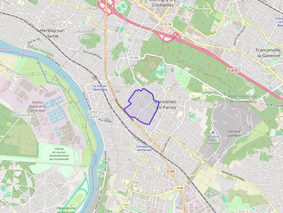 Appartement 44 m² trois pièces à vendre à Cormeilles-en-Parisis