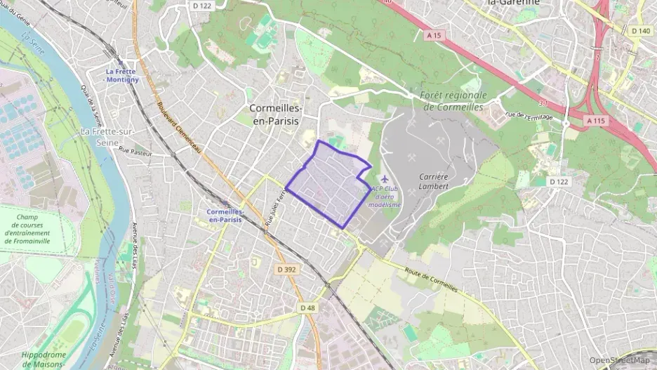 Appartement 62 m² trois pièces à vendre à Cormeilles-en-Parisis