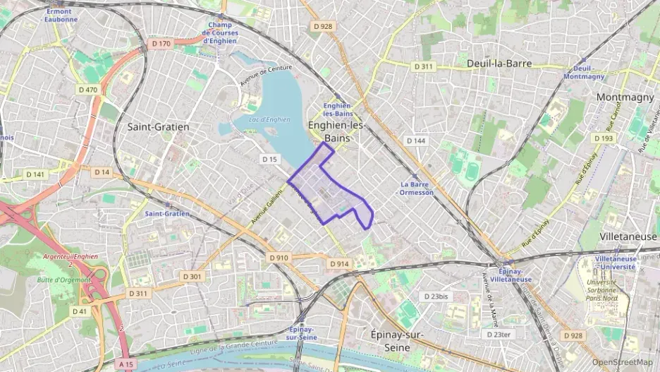 Appartement 101 m² quatre pièces à vendre à Enghien-les-Bains