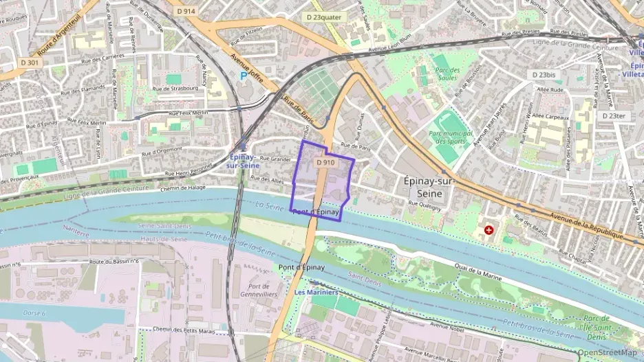 Appartement 64 m² quatre pièces à vendre à Épinay-sur-Seine