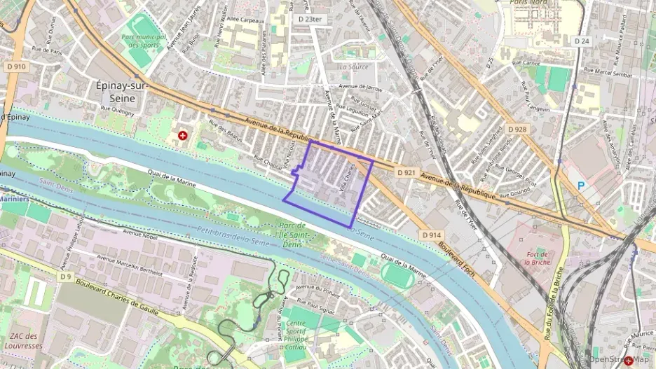 Appartement 54 m² trois pièces à vendre à Épinay-sur-Seine