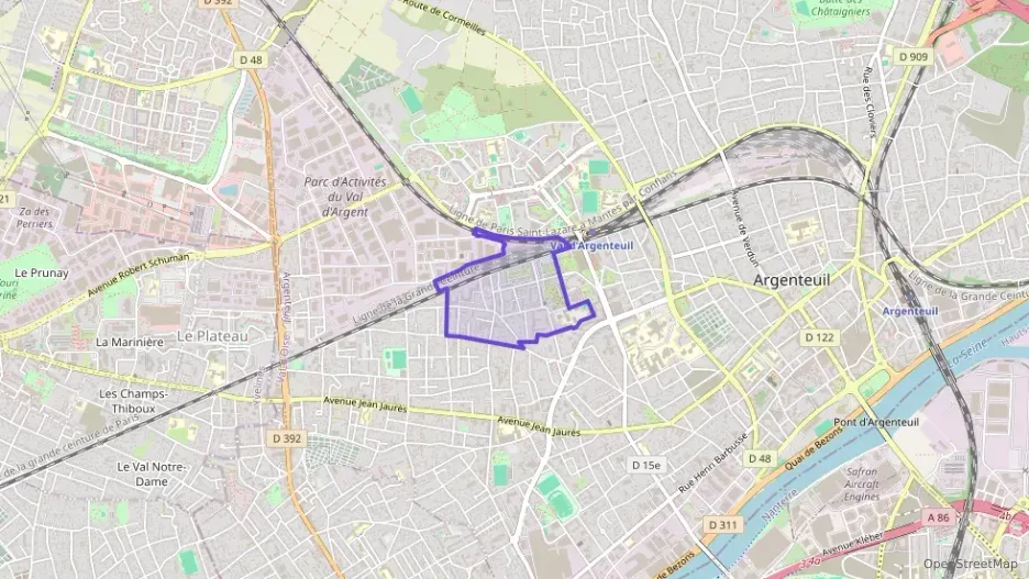 Appartement 50 m² trois pièces à vendre à Argenteuil
