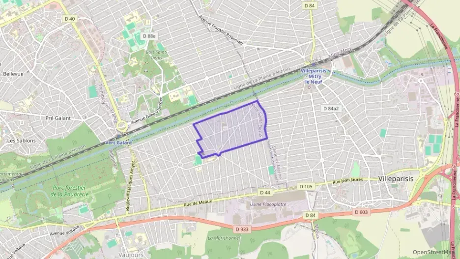 Appartement 59 m² trois pièces à vendre à Tremblay-en-France Appartement 59 m² trois pièces à vendre à Tremblay-en-France