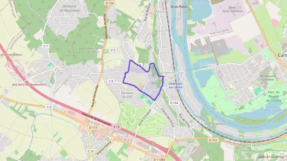 Appartement 95 m² cinq pièces à vendre à Villennes-sur-Seine Appartement 95 m² cinq pièces à vendre à Villennes-sur-Seine