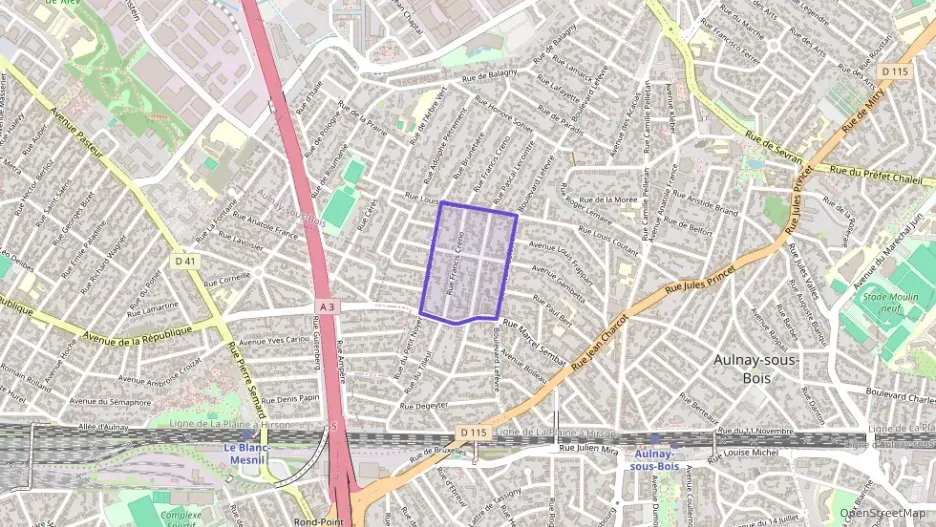 Appartement 28 m² deux pieces à vendre à Aulnay-sous-Bois