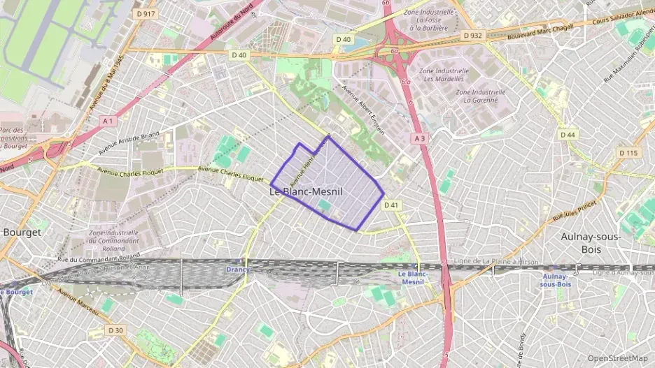 Appartement 72 m² cinq pièces à vendre à Le Blanc-Mesnil
