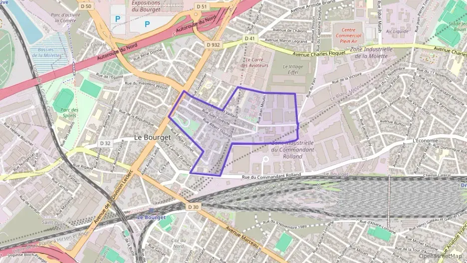Appartement 38 m² trois pièces à vendre à Le Bourget