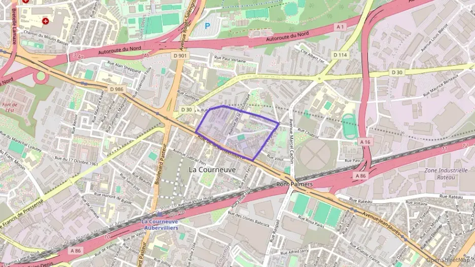 Appartement 63 m² trois pièces à vendre à La Courneuve