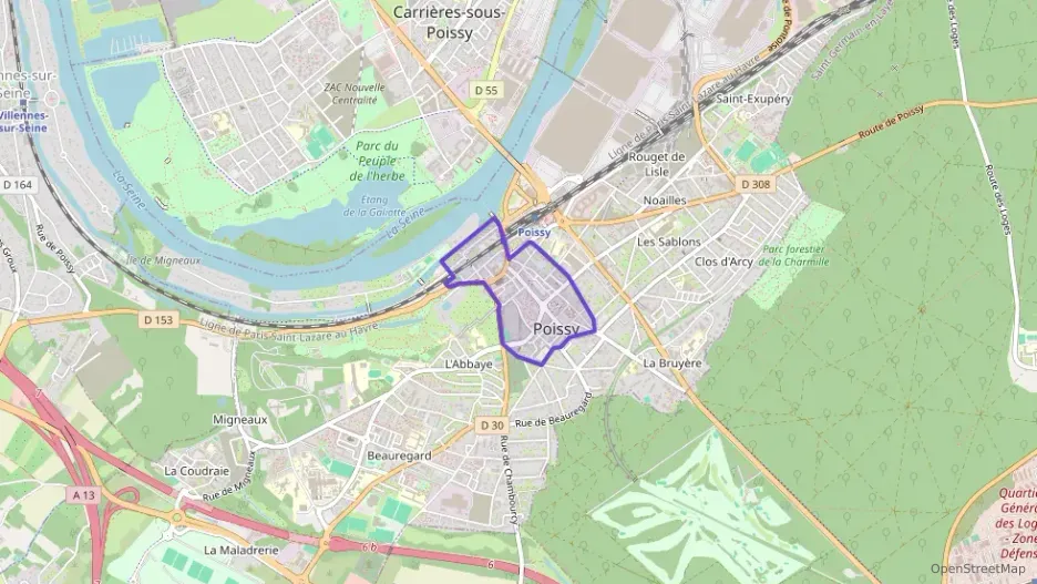 Appartement 70 m² deux pieces à vendre à Poissy