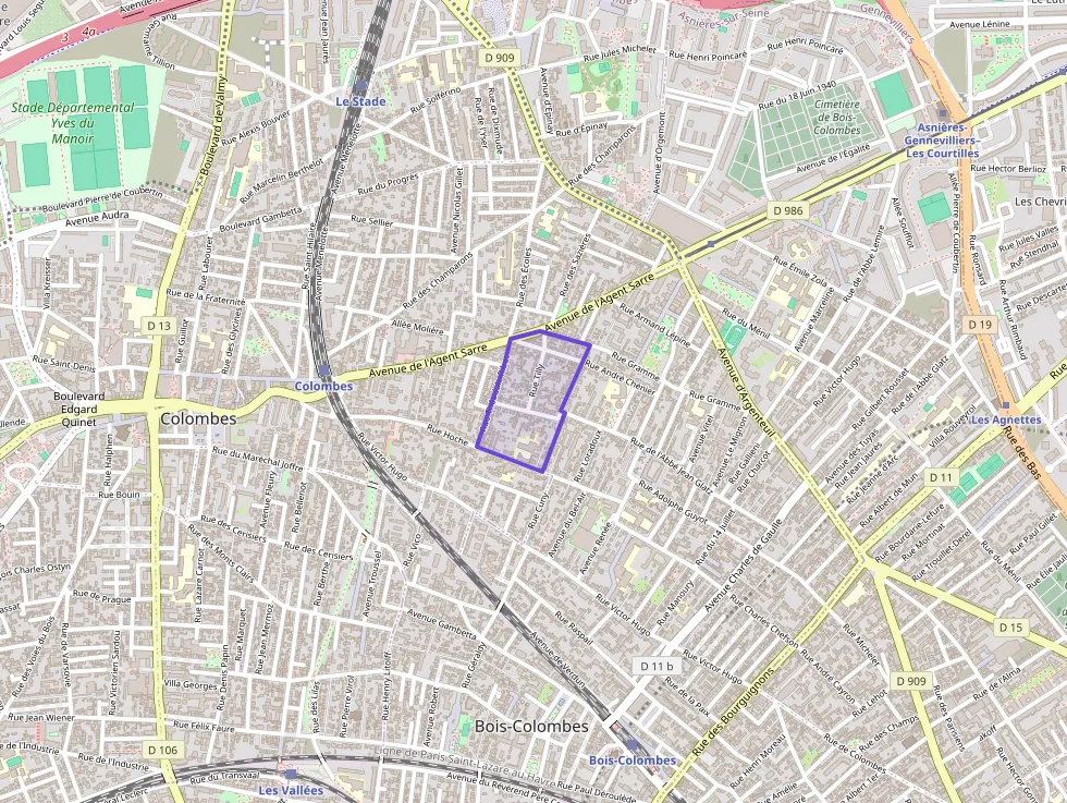 Appartement 42 m² deux pieces à vendre à Colombes