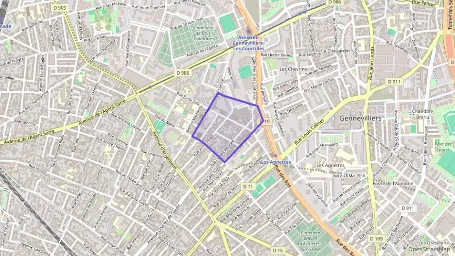 Appartement 30 m² une piece à vendre à Asnières-sur-Seine