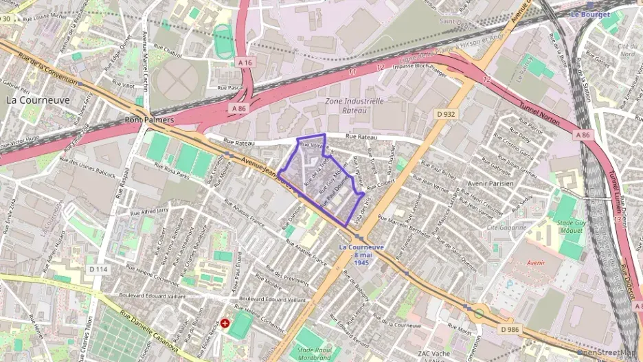 Appartement 46 m² trois pièces à vendre à La Courneuve Appartement 46 m² trois pièces à vendre à La Courneuve