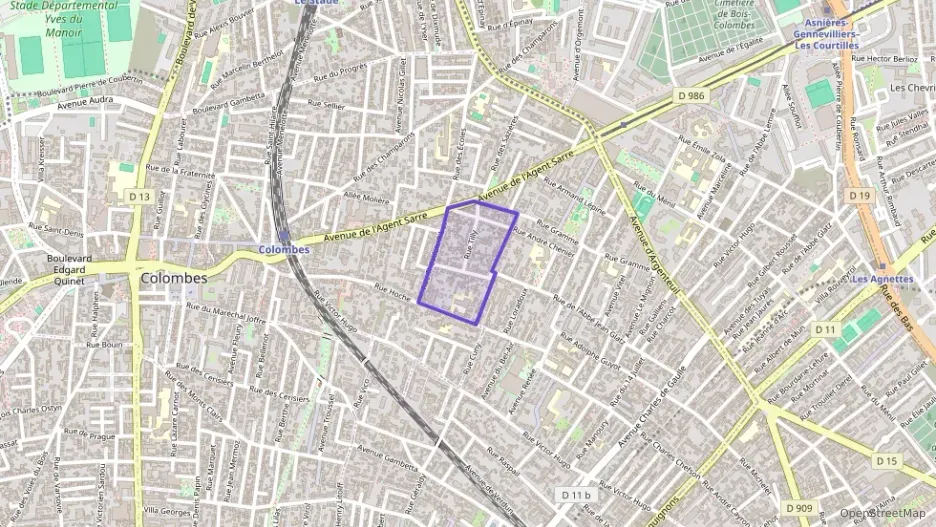 Appartement 22 m² une piece à vendre à Colombes