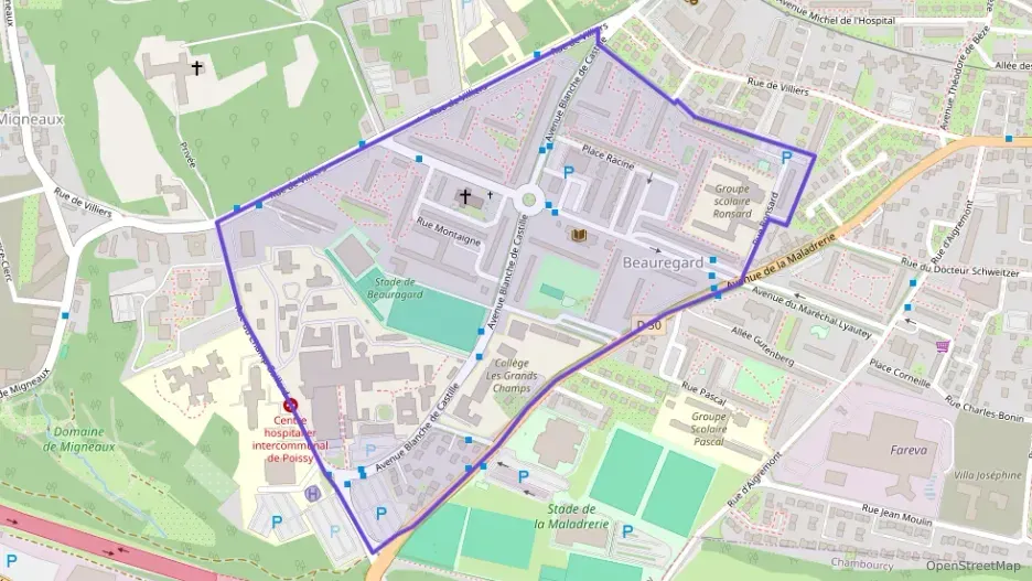 Appartement 47 m² trois pièces à vendre à Poissy
