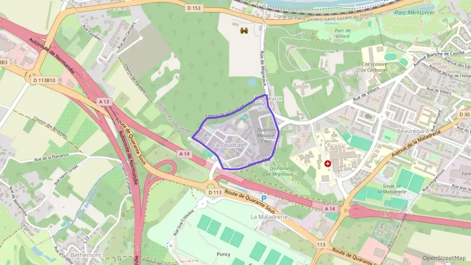 Appartement 41 m² deux pieces à vendre à Poissy