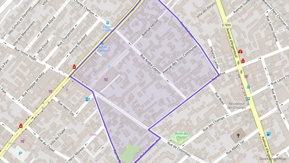 Appartement 60 m² trois pièces à vendre à Asnières-sur-Seine