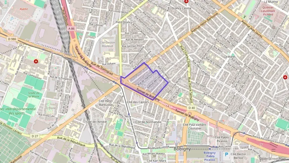 Appartement 45 m² deux pieces à vendre à Bobigny