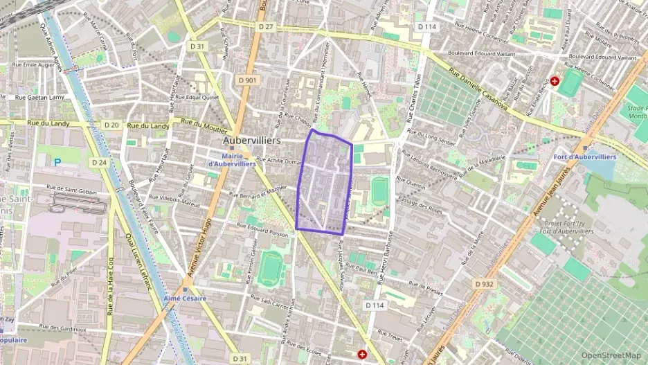Appartement 64 m² trois pièces à vendre à Aubervilliers