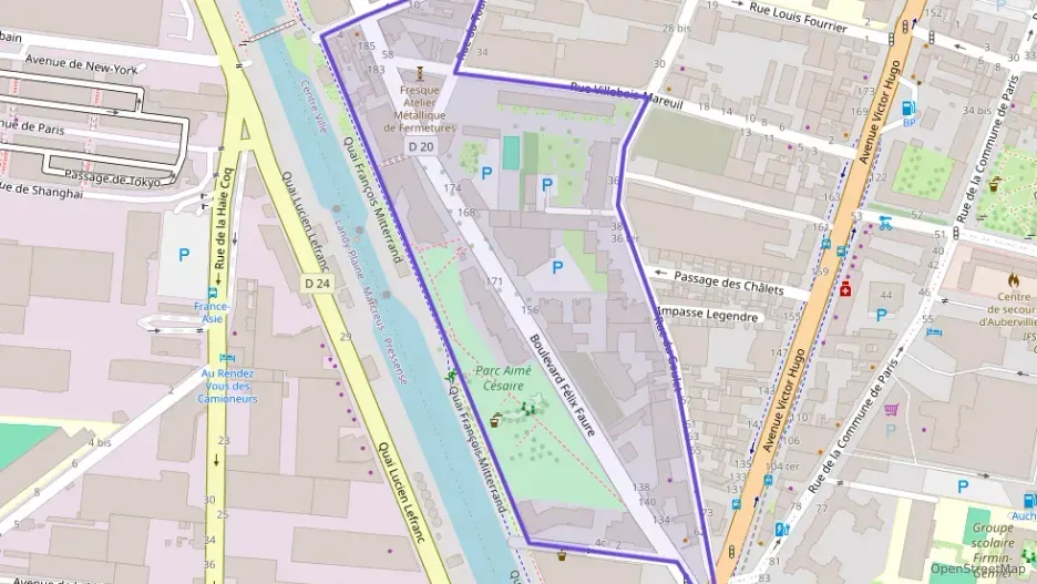 Appartement 60 m² trois pièces à vendre à Aubervilliers