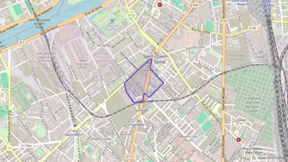 Appartement 35 m² deux pieces à vendre à Saint-Ouen-sur-Seine Appartement 35 m² deux pieces à vendre à Saint-Ouen-sur-Seine