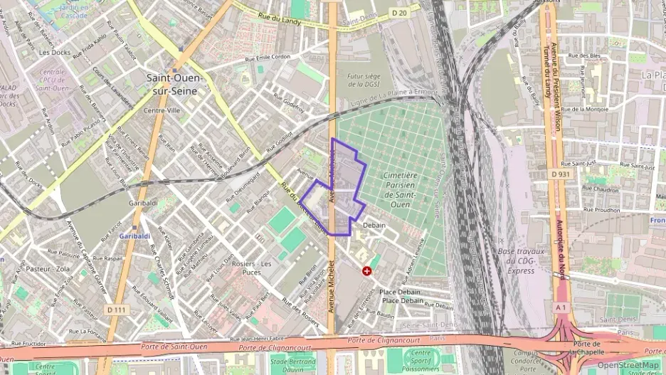 Appartement 110 m² cinq pièces à vendre à Saint-Ouen-sur-Seine Appartement 110 m² cinq pièces à vendre à Saint-Ouen-sur-Seine