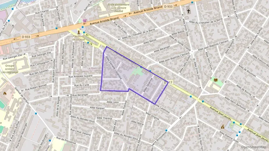 Appartement 65 m² trois pièces à vendre à Les Pavillons-sous-Bois