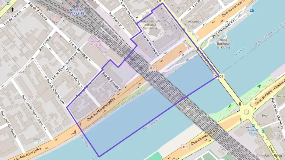 Appartement 92 m² trois pièces à vendre à Asnières-sur-Seine