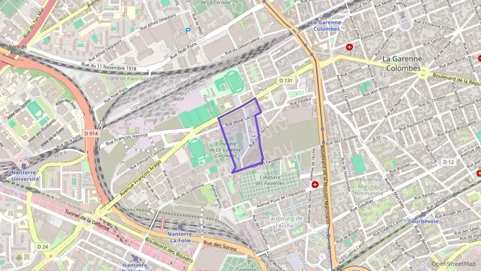 Appartement 35 m² une piece à vendre à La Garenne-Colombes