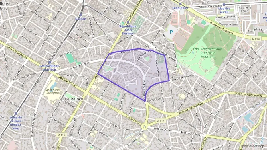 Appartement 75 m² trois pièces à vendre à Le Raincy