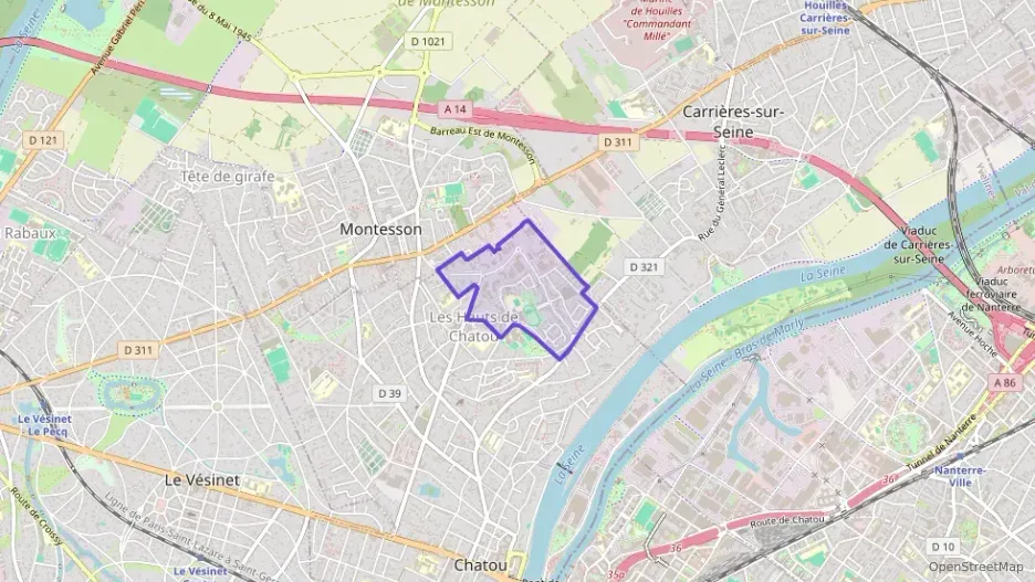 Appartement 100 m² quatre pièces à vendre à Chatou