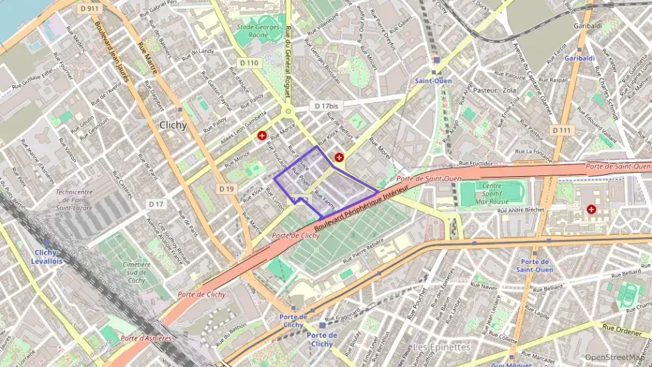 Appartement 59 m² trois pièces à vendre à Clichy