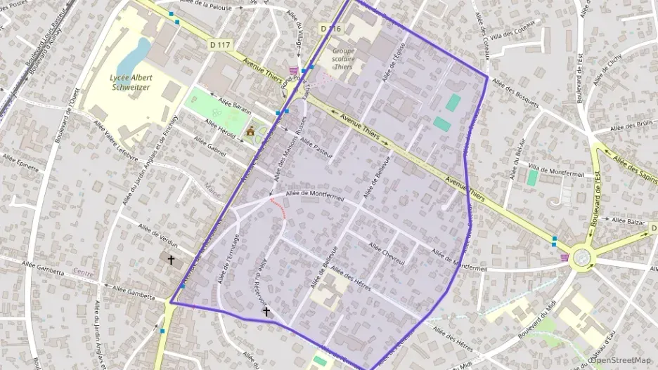 Appartement 48 m² trois pièces à vendre à Le Raincy