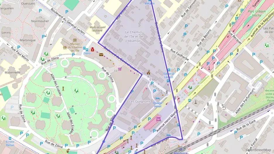 Appartement 50 m² trois pièces à vendre à Nanterre