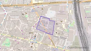 Appartement 76 m² quatre pièces à vendre à Paris 18e Arrondissement