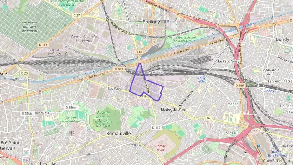 Appartement 78 m² quatre pièces à vendre à Noisy-le-Sec