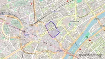 Appartement 53 m² trois pièces à vendre à Courbevoie