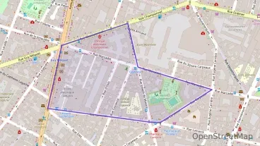 Appartement 63 m² deux pieces à vendre à Paris 18e Arrondissement