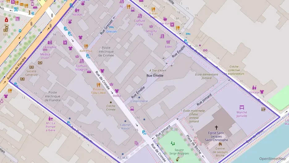 Appartement 27 m² trois pièces à vendre à Paris 19e Arrondissement