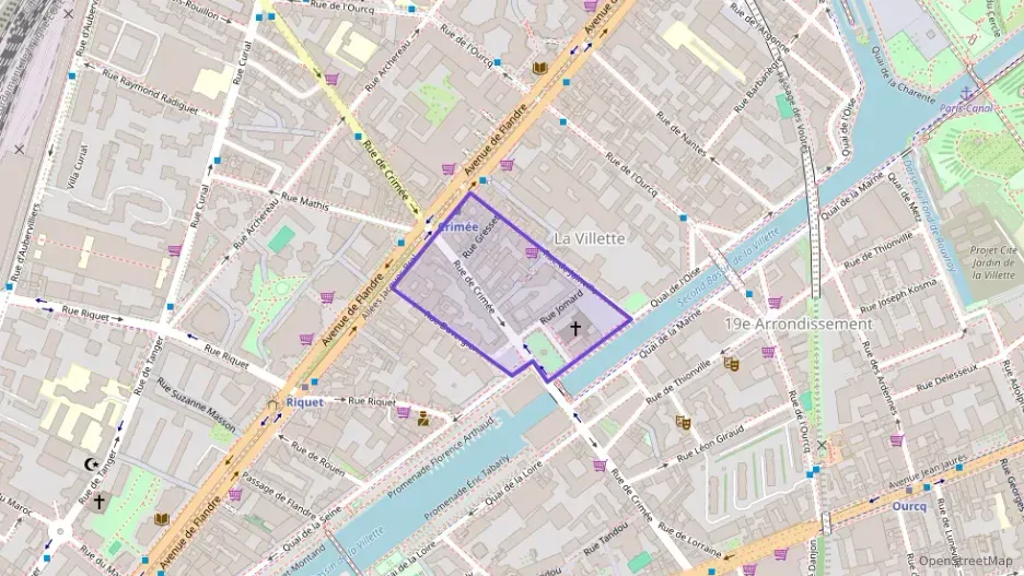 Appartement 27 m² trois pièces à vendre à Paris 19e Arrondissement