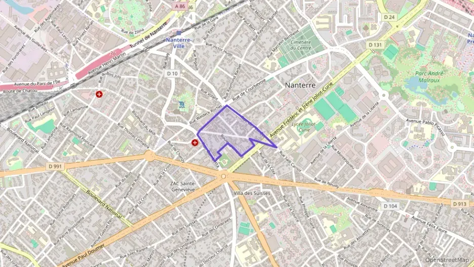 Appartement 38 m² deux pieces à vendre à Nanterre