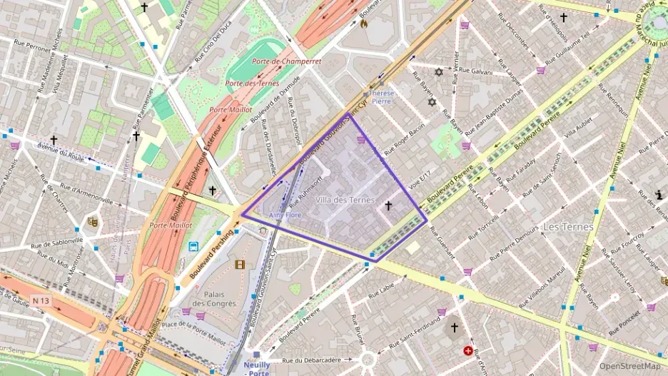 Appartement 59 m² deux pieces à vendre à Paris 17e Arrondissement