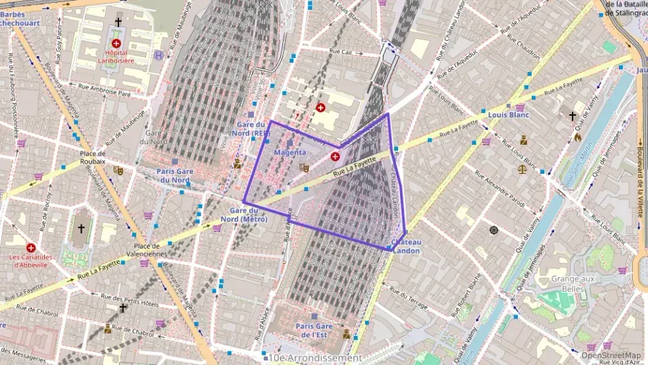 Appartement 96 m² trois pièces à vendre à Paris 10e Arrondissement