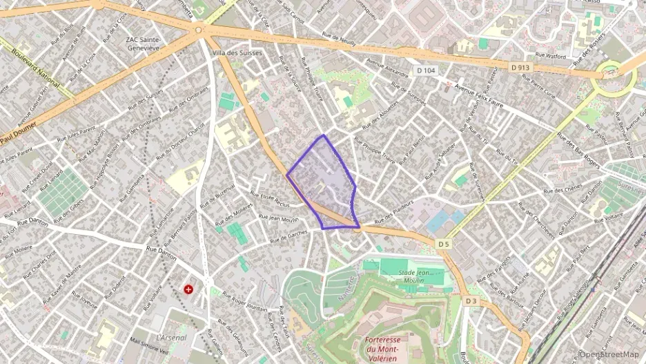 Appartement 52 m² deux pieces à vendre à Nanterre